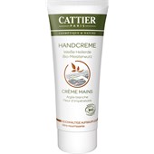 Cattier - Cosmetisch middel - witte helende aarde & meesterwortel Handcrème rijke herstellende verzorging
