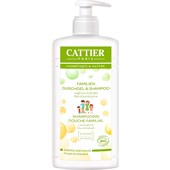 Cattier - Kosmetisches Mittel - Joghurt-Extrakt & Kornblumenwasser Familien Duschgel & Shampoo