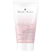 Charlotte Meentzen - Silk & Pure - Čisticí Pink-To-Black peelingová maska