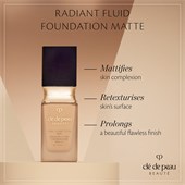 Clé de Peau Beauté - Twarz - Radiant Fluid Foundation Matte