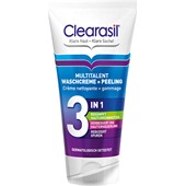Clearasil - Cleansing - Vaskecreme + peeling