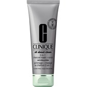 Clinique - Exfoliační produkty - 2-in-1 Charcoal Mask + Scrub