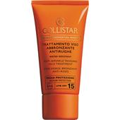Collistar - Sun Protection - Anti-Wrinkle Tanning Face Treatment