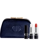 DIOR - Lippenstifte - Lippenstift, Lippenbalsam & Couture Pouch Rouge Dior Set