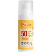 Derma - Ochrana před sluncem - Sun Face Cream High SPF50