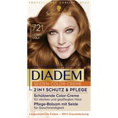 Diadem - Coloration - 721 Châtain Doré Crème colorante à la soie