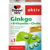 Doppelherz - Energie & Leistungsfähigkeit - Ginkgo + B-Vitamine + Cholin Kapseln