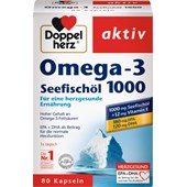 Doppelherz - Cardiovascular - Omega 3 + rybí tuk, kapsle