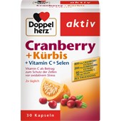 Doppelherz - Immune system & cell protection - Tranebær & græskar Vitamin C + selen kapsler