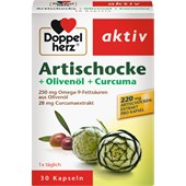 Doppelherz - Stomach & Digestion - Artyčok + olivový olej + kurkuma, tablety
