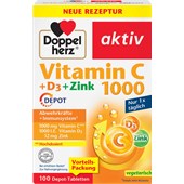 Doppelherz - Mineralstoffe & Vitamine - Vitamin C 1000 + D3 + Zink DEPOT