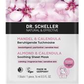 Dr. Scheller - Mandel & Calendula - Kojąca maska w płachcie