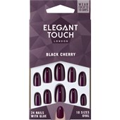 Elegant Touch - Kunstige negle - Nail Polish Black Cherry