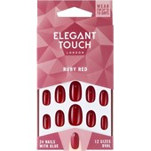 Elegant Touch - Unghie finte - Polish Nails Ruby Red