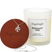 Engelsrufer - Vonné svíčky - Dekorativní svíčka Bergamot s řetízkem Strom života