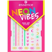 Essence - Tilbehør - Neon Vibes Nail Art Sticker