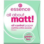Essence - All About Matt! Puder - Oil Control Paper