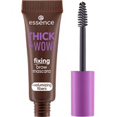 Essence - Sopracciglia - Thick & Wow! Fixing Brow Mascara + Volumizing Fibers