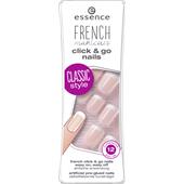 Essence - Artificial nails - French Click'n Go Nails