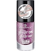 Essence - Nagellack - Glitter On Glitter Off Peel Off Nail Polish