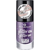 Essence - Esmalte de uñas - Glitter On Glitter Off Peel Off Nail Polish