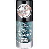 Essence - Smalto per unghie - Glitter On Glitter Off Peel Off Nail Polish