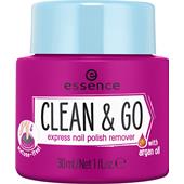 Essence - Nail care - Clean & Go Express Nail Polish Remover