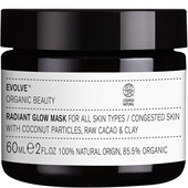 Evolve Organic Beauty - Peelingi i maseczki - Radiant Glow 2-In-1 Face Mask & Polish