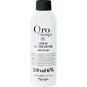 Fanola - Tinte per capelli e riflessanti - Oro Therapy Oro Puro Gold Activator 6%