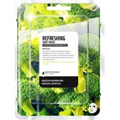 Farmskin - Masken - Superfood For Skin Refreshing Sheet Mask Broccoli