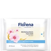 Florena - Cura del viso - Salviette detergenti all'olio di mandorla