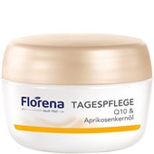 Florena - Cuidado facial - Cuidado de dia Q10 e óleo de caroço de damasco