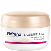 Florena - Facial care - Pielęgnacja na dzień pestki winogron i ekstrakt sojowy