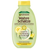 GARNIER - Sande skatte - Blid ler & citron Blidt rensende shampoo