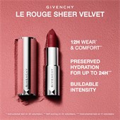 GIVENCHY - LIPPEN MAKE-UP - Le Rouge Sheer Velvet