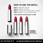GIVENCHY - Læber - Le Rouge Sheer Velvet