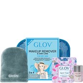 GLOV - Make-up remover glove - Blue Coffret cadeau