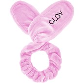 GLOV - Make-up čelenka a gumička do vlasů Bunny Ears - Headband Bunny Ears Pink