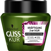 Gliss Kur - Hair treatment - 2-in-1 restore treatment