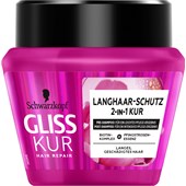 Gliss Kur - Hair treatment - Suojaava 2-in-1-hoito pitkille hiuksille