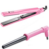 Golden Curl - Hair styling tools - The Pink Couple Set