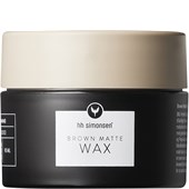 HH Simonsen - Hair styling - Brown Matte Clay Wax