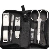 Hans Kniebes - Manicure-Etuis - 6-piece nappa leather manicure case
