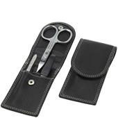 Hans Kniebes - Manicure-Etuis - 3-Piece Stainless Nappa Sheepskin Pocket Manicure Case