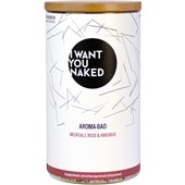 I Want You Naked - Bath additive - Sal marinho, rosa e hibisco Sal marinho, rosa e hibisco