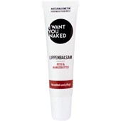 I Want You Naked - Gesichtspflege - Rose & Mangobutter Lippenbalsam