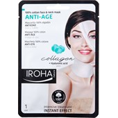 Iroha - Facial care - Anti Aging 100 % Cotton Face & Neck Mask