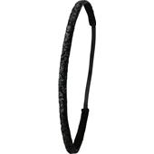 Ivybands - Hårbånd - Sort glimmer-Super Thin