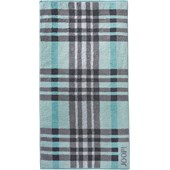 JOOP! - Breeze Checked - Douchehanddoek sea