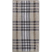 JOOP! - Breeze Checked - Duschtuch Stone